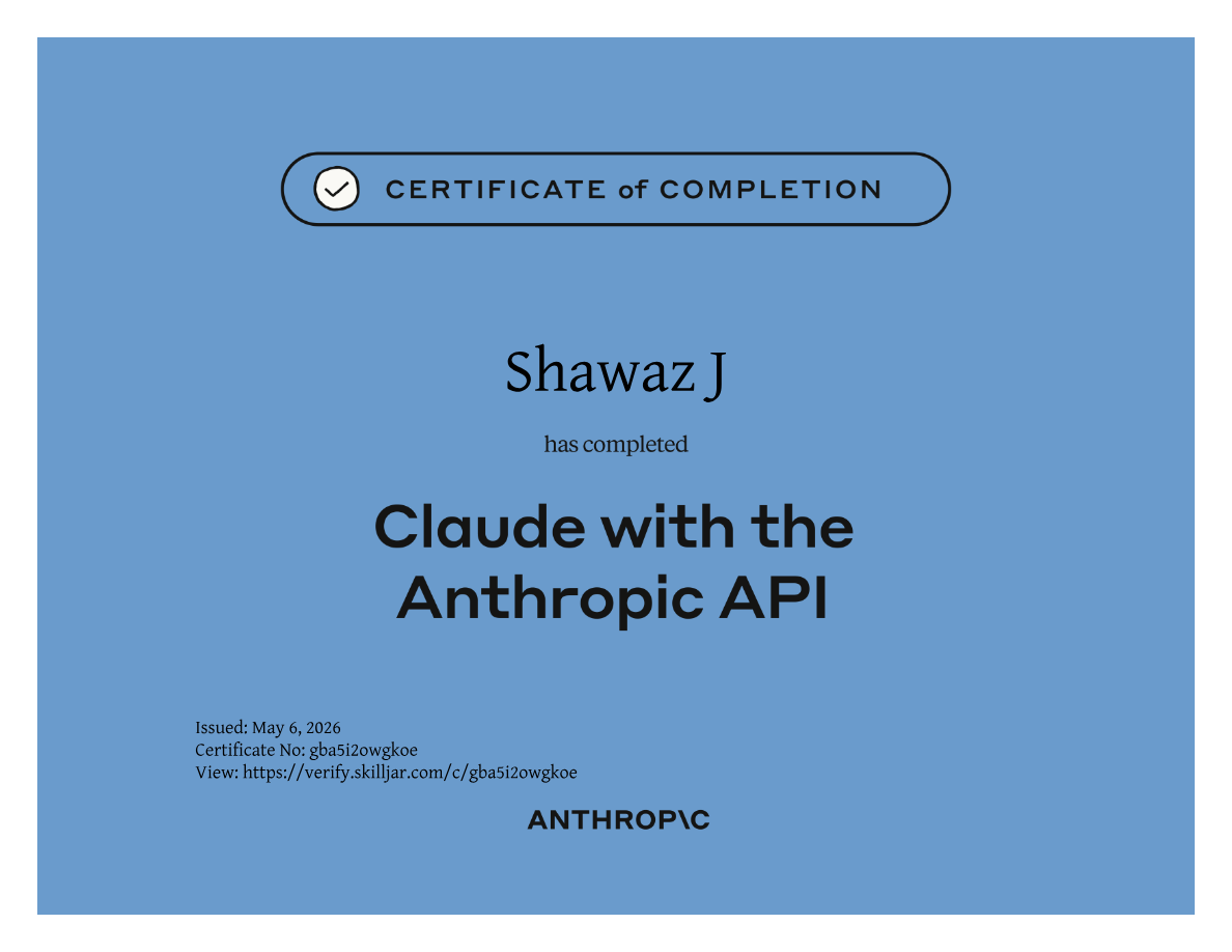 Claude with the API